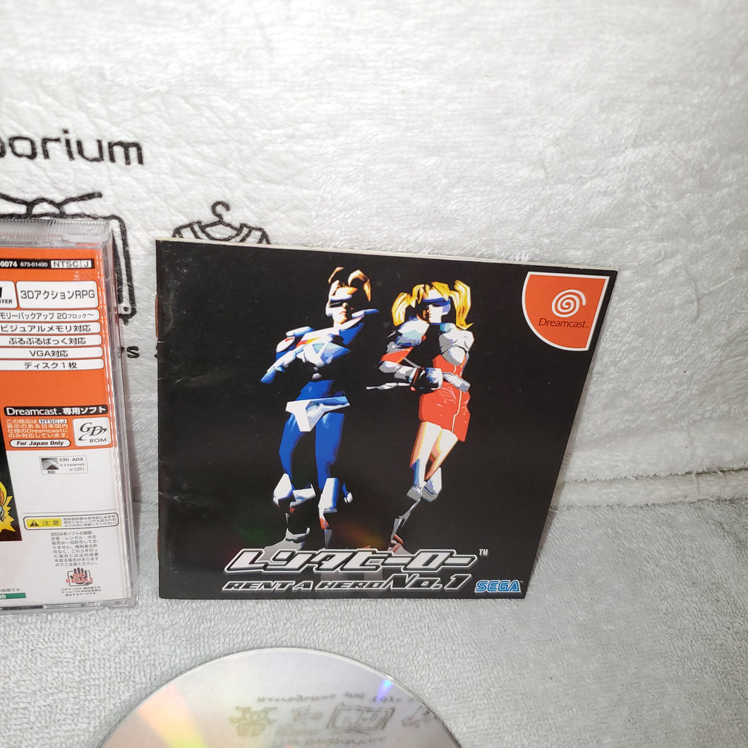 Rent A Hero No 1 Sega Dreamcast Dc Japan Dream Cast The Emporium Retrogames And Toys