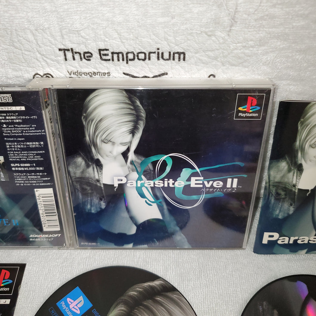 Parasite Eve 2 Sony Playstation Ps1 Japan The Emporium Retrogames And Toys