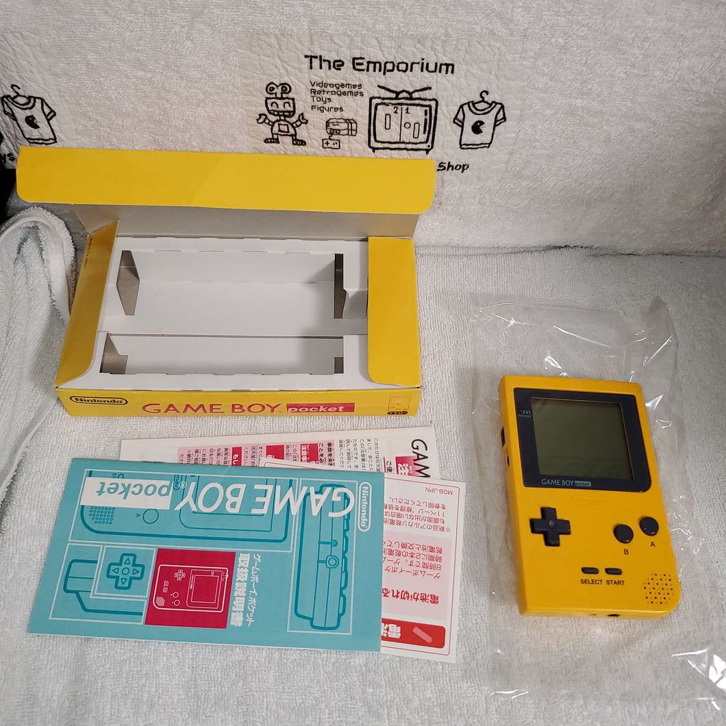 Gameboy Pocket Yellow Console Nintendo Gameboy Gb Gbc Color Fc Japan The Emporium Retrogames And Toys