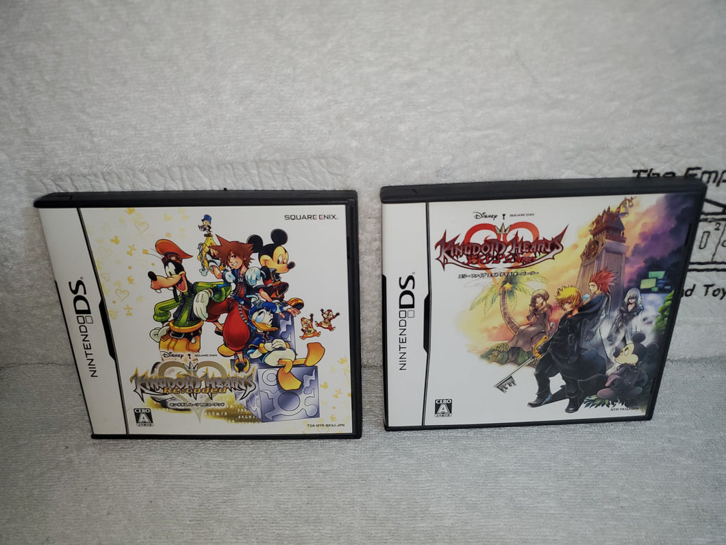 Set Kingdom Hearts Ds Nintendo Ds Nds Japan The Emporium Retrogames And Toys