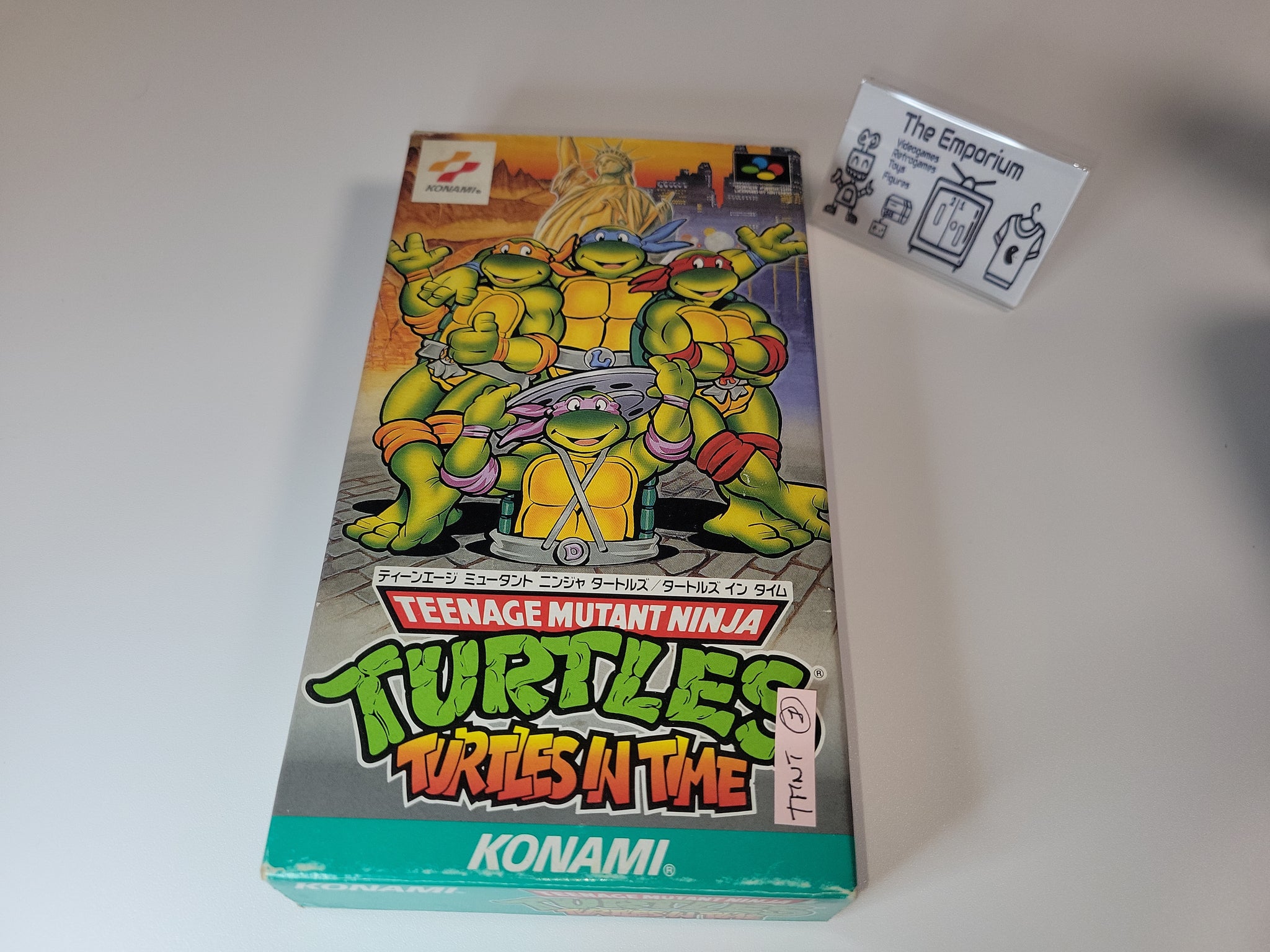 TMNT Turtles in Time - Nintendo Sfc Super Famicom