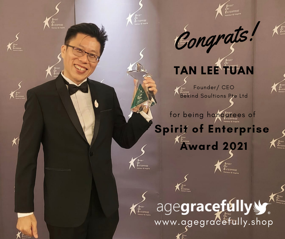 Spirit of Enterprise Award Honourees Tan Lee Tuan