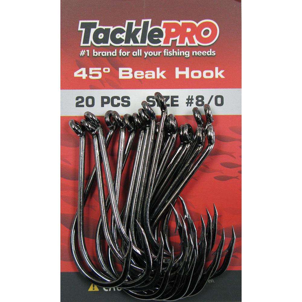 Tacklepro 45Deg. Beak Hook #3/0 - 25Pc