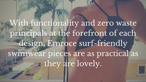 emroce zero waste bikini top featured by ecogirlshop