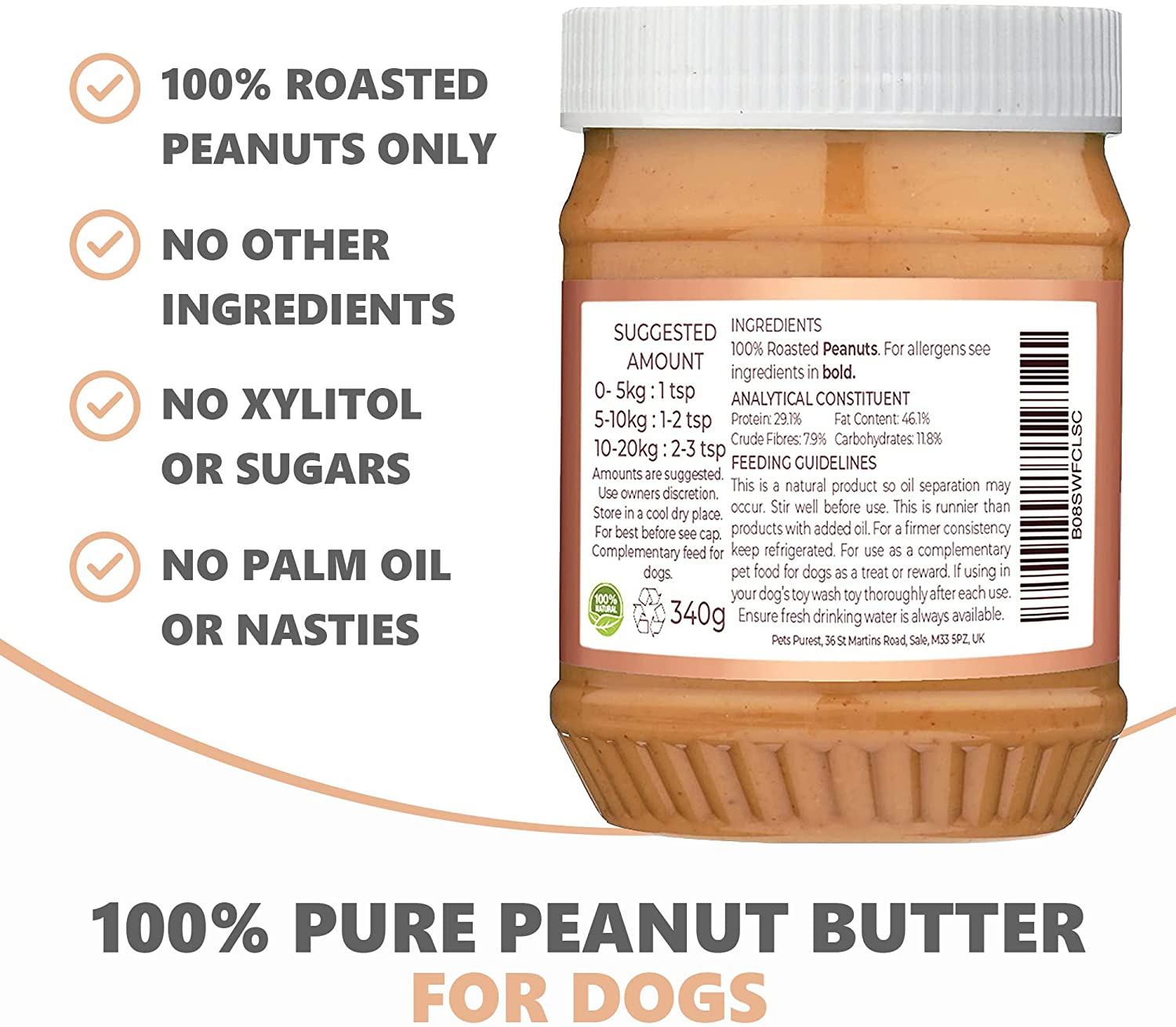 is palm oil in peanut butter bad for dogs