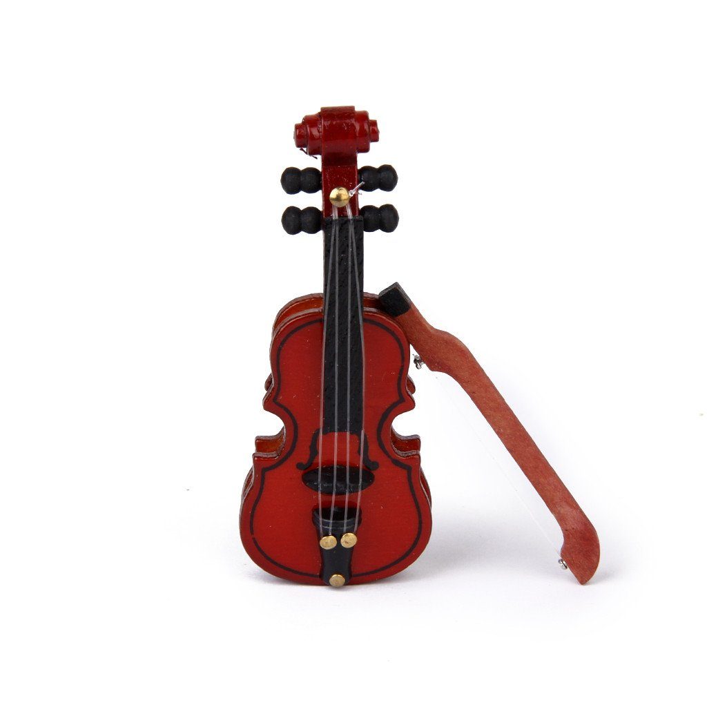 miniature toy violin