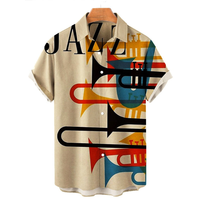 Jazz Trumpet Hawaii Shirt