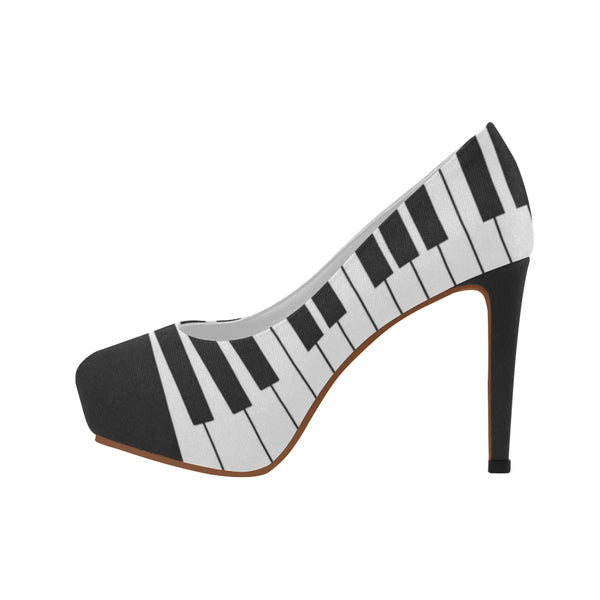 Piano Key High Heels - Artistic Pod