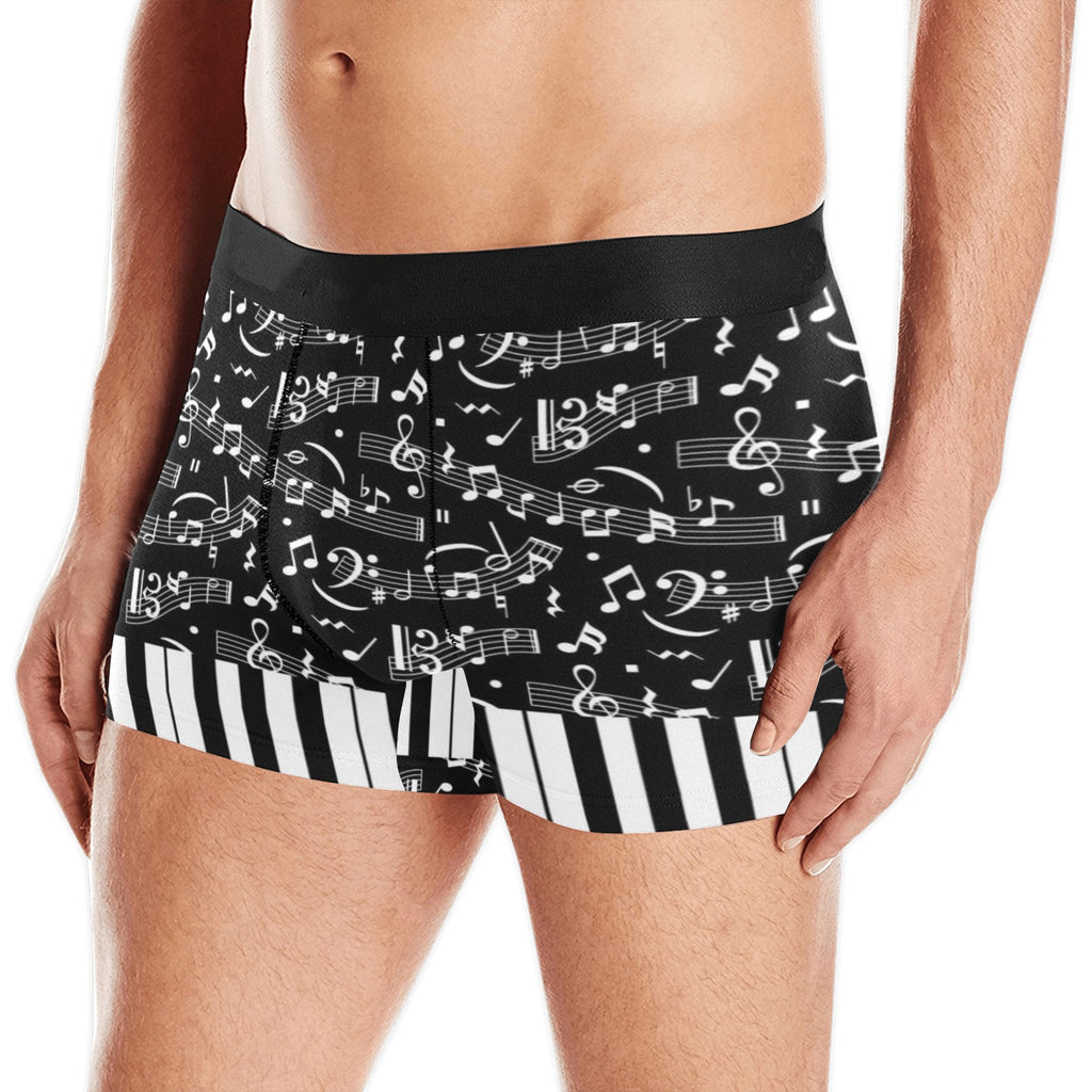 Music Notes Piano Keys Underwear - Artistic Pod