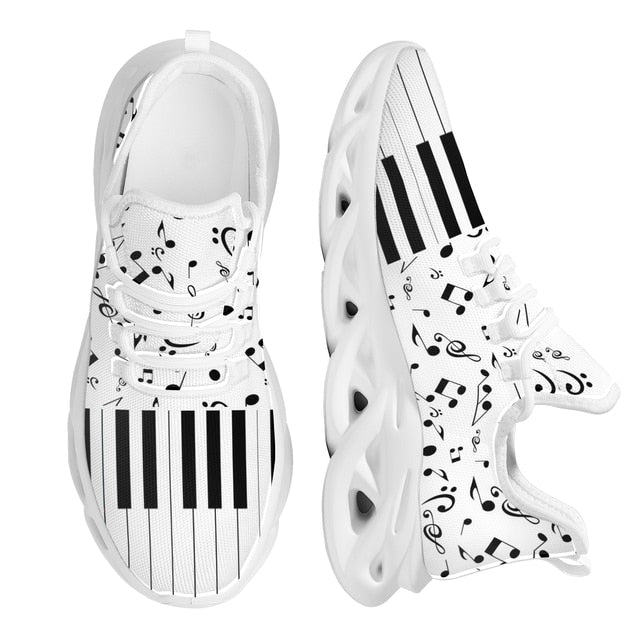 Musical Note Piano Sneakers