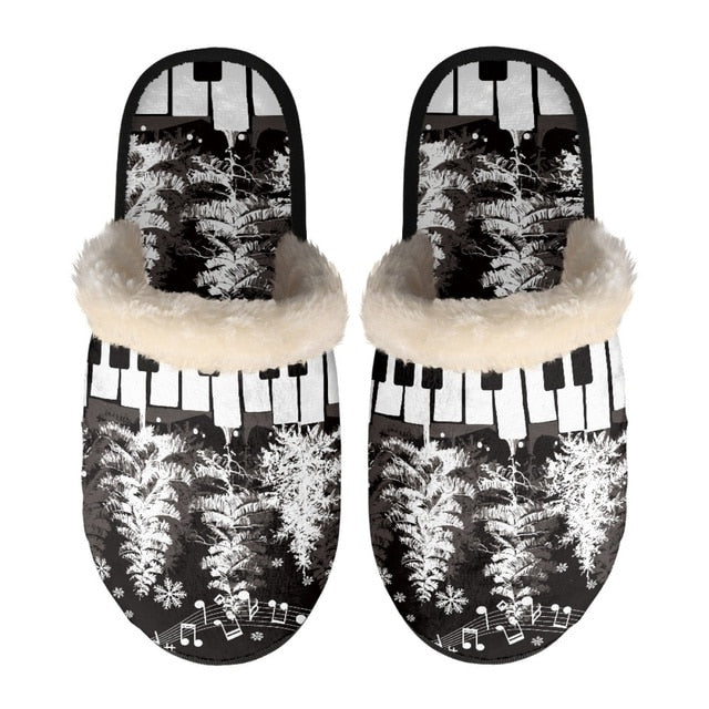 Piano/Guitar Warm Slippers