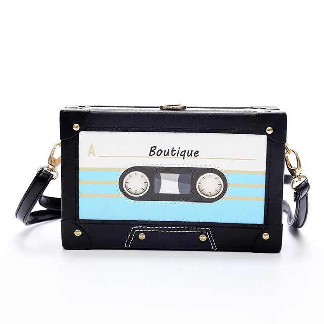 kate spade cassette tape clutch