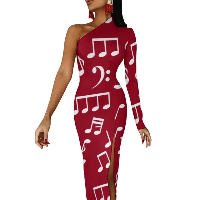 Music Notes Maxi Dress