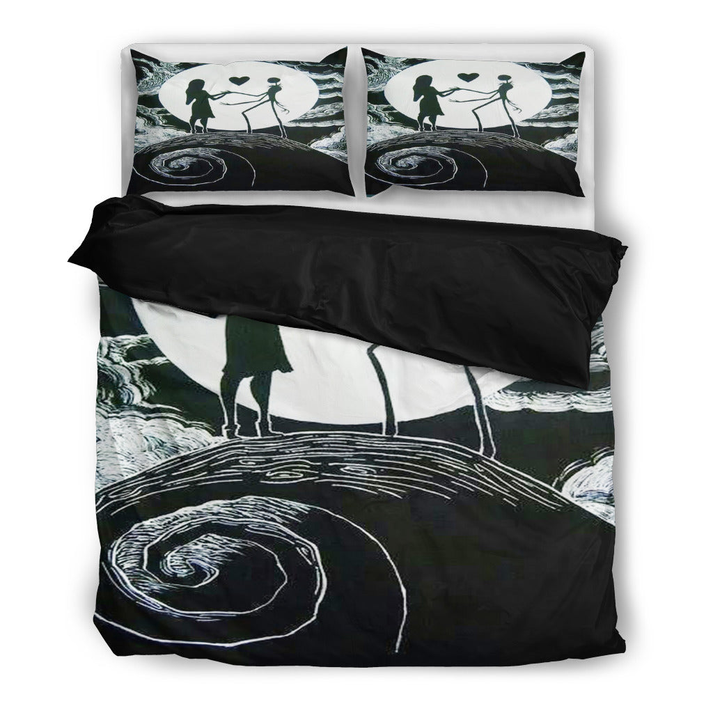 Jack Skellington Amp Sally Idol Of Love 3 Piece Bedding Set In