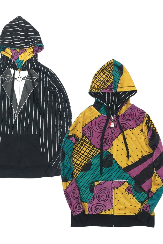 reversible jack and sally hoodie