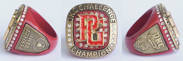 PG OKC Challenge Red/Gold Champion Ring