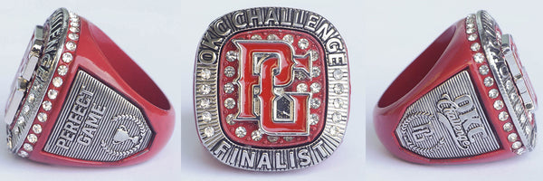 PG OKC Challenge Red/Silver Finalist Ring