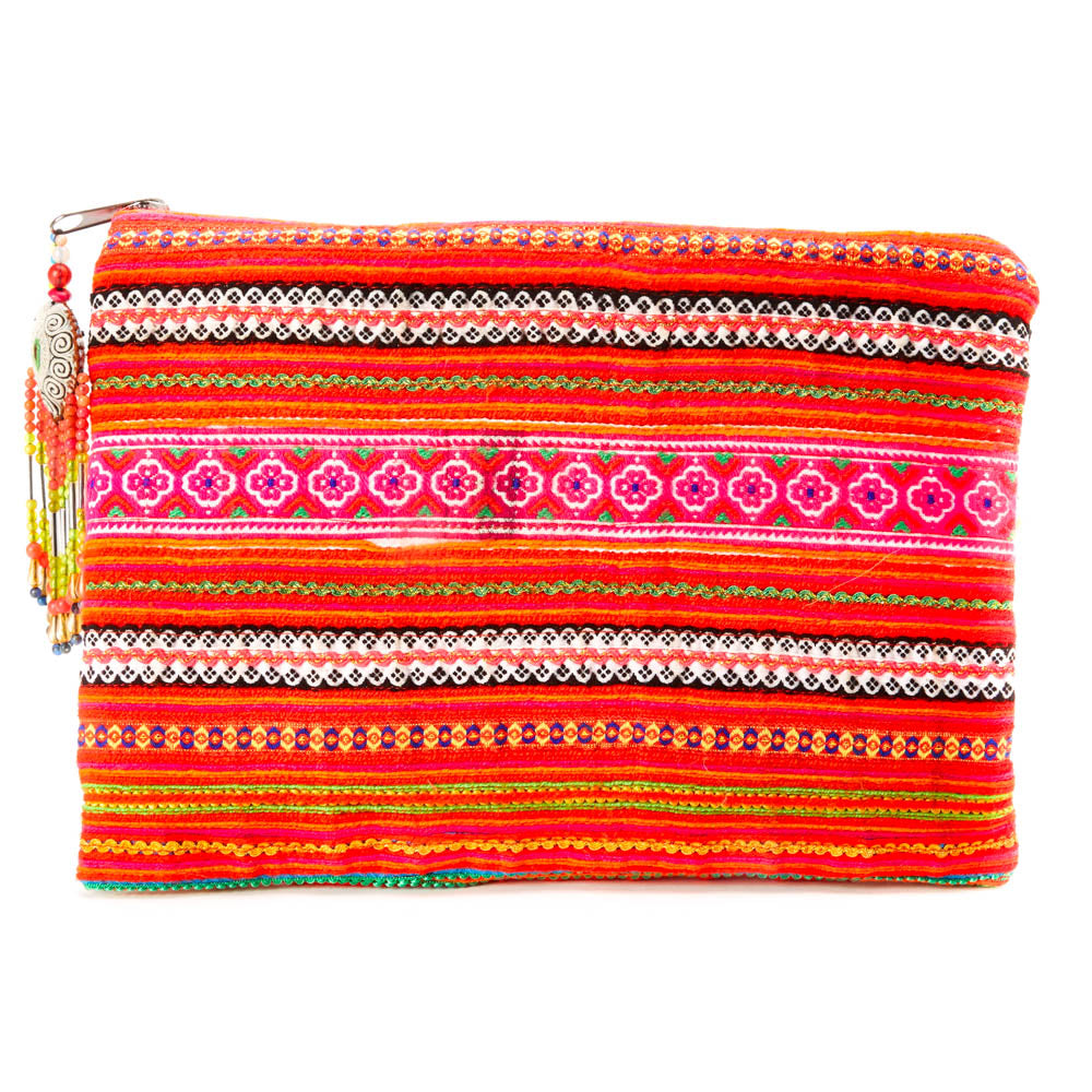 Fa Tassle Clutch Coconut Village