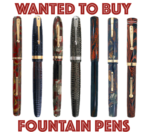 Wanted to buy fountain pens