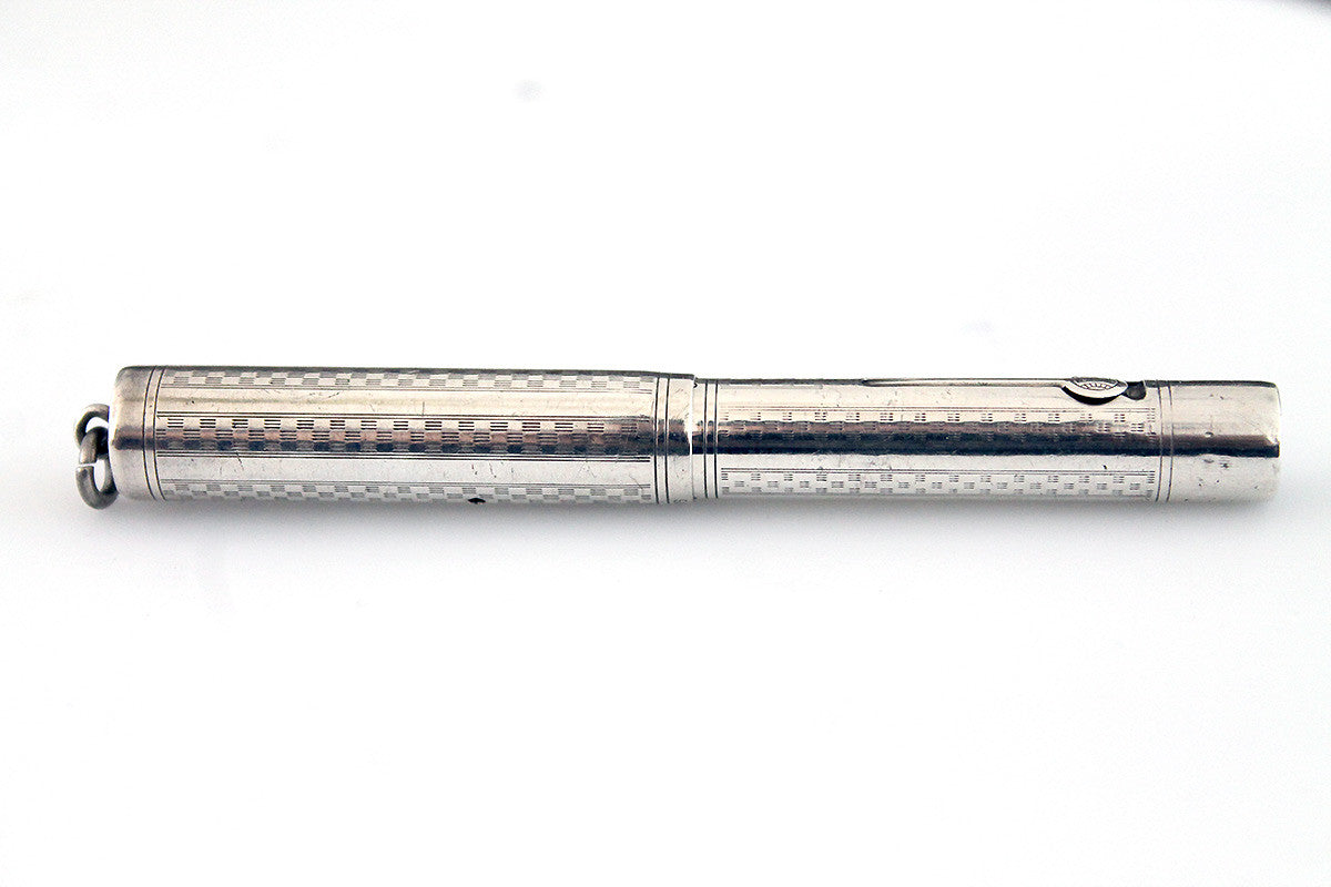 RESTORED 1920s STERLING SILVER WATERMAN 452 1/2V FOUNTAIN PEN – Antique ...