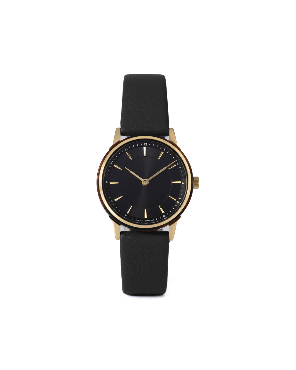 SAMPLE) LW036-Gold.Black.Beige (SAMPLE) – LAGOM Watches