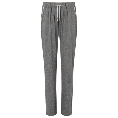 Boyfriend Lounge Trousers - Mid Grey/Light Grey