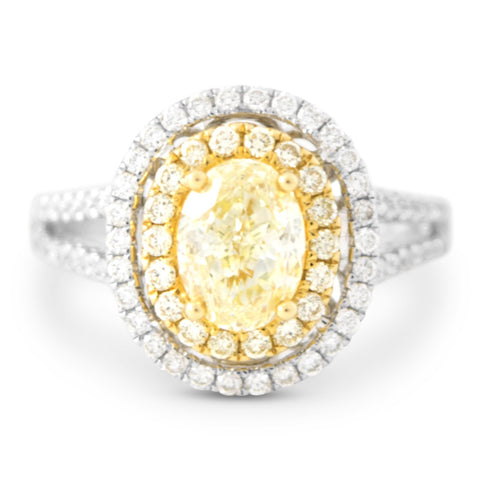 halo-engagement-rings-yellow-diamond