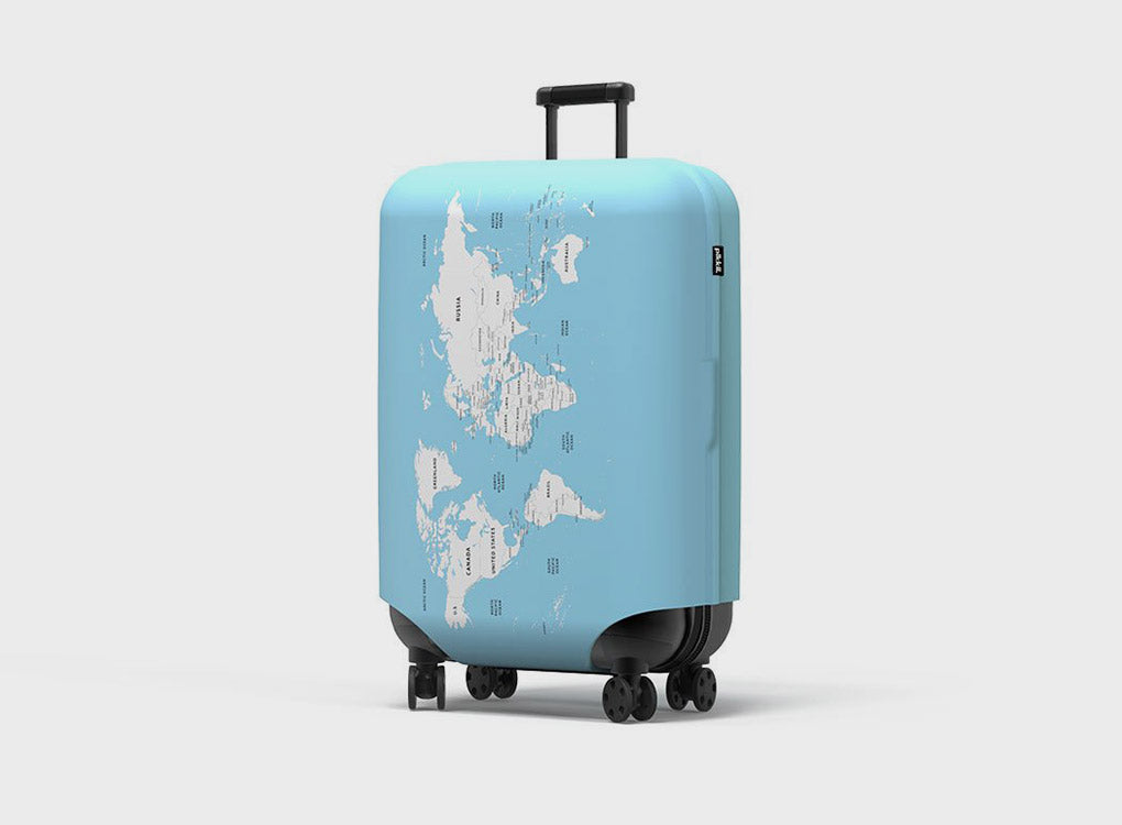 Travel Log - Suitcase Cover by Pikkii | MOXON Wholesale