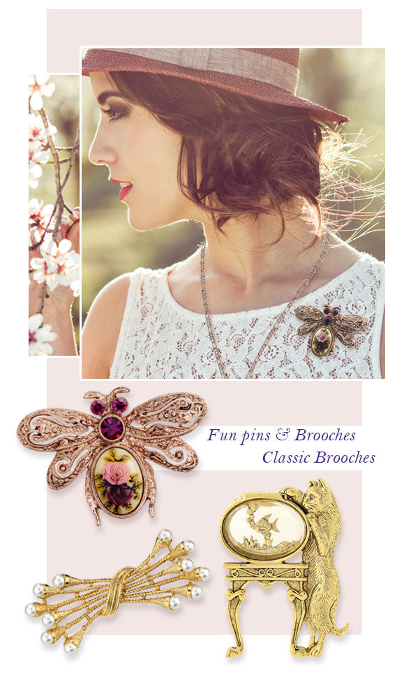 Brooches & Pins Oh My! – 1928 Jewelry