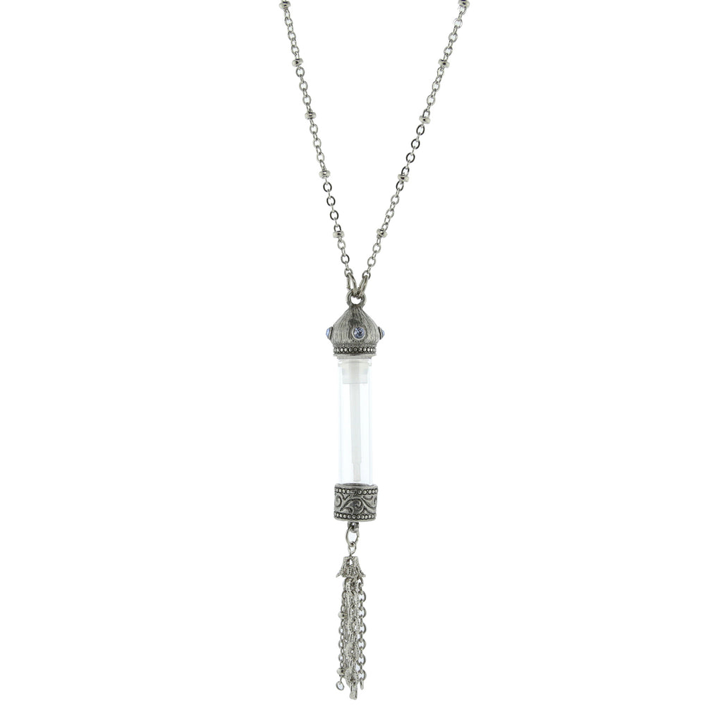Glimkis Crystal Urn Vial Necklace for Ashes Angel India | Ubuy