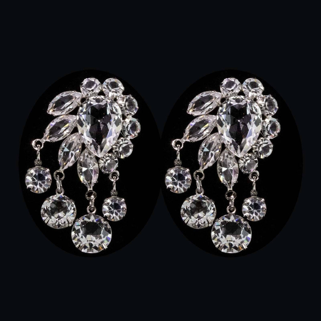 1548 - Sterling Silver Screw Back Clip-On Earring Findings with