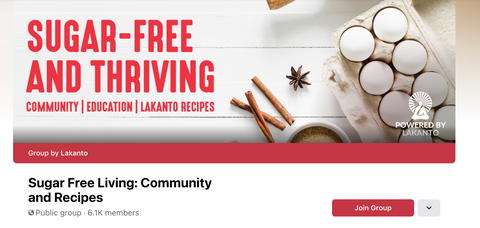 Lakanto Recipe Sharing Group