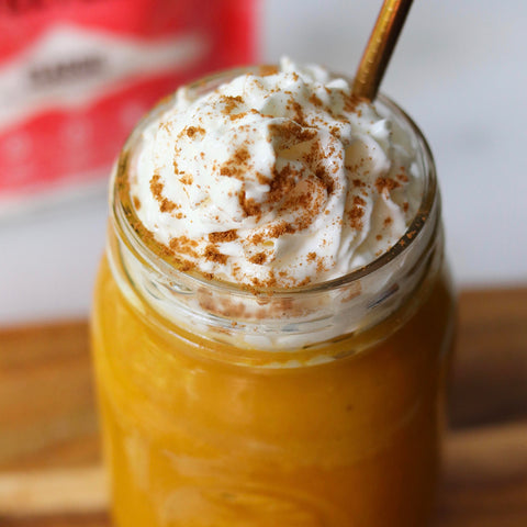 BATIDO DE CALABAZA CON ESPECIAS Y LATTE SIN AZÚCAR