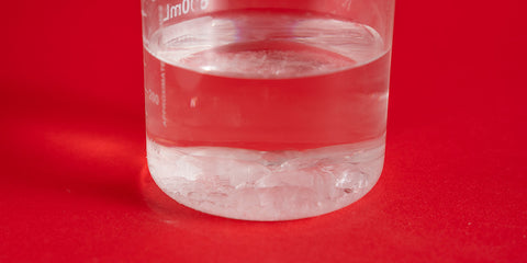 Erythritol crystallization in simple syrup