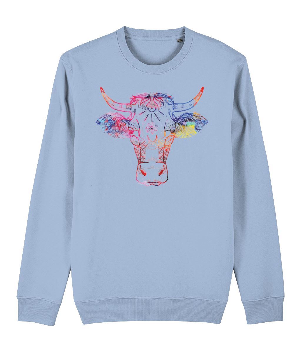 cow sweatshirt