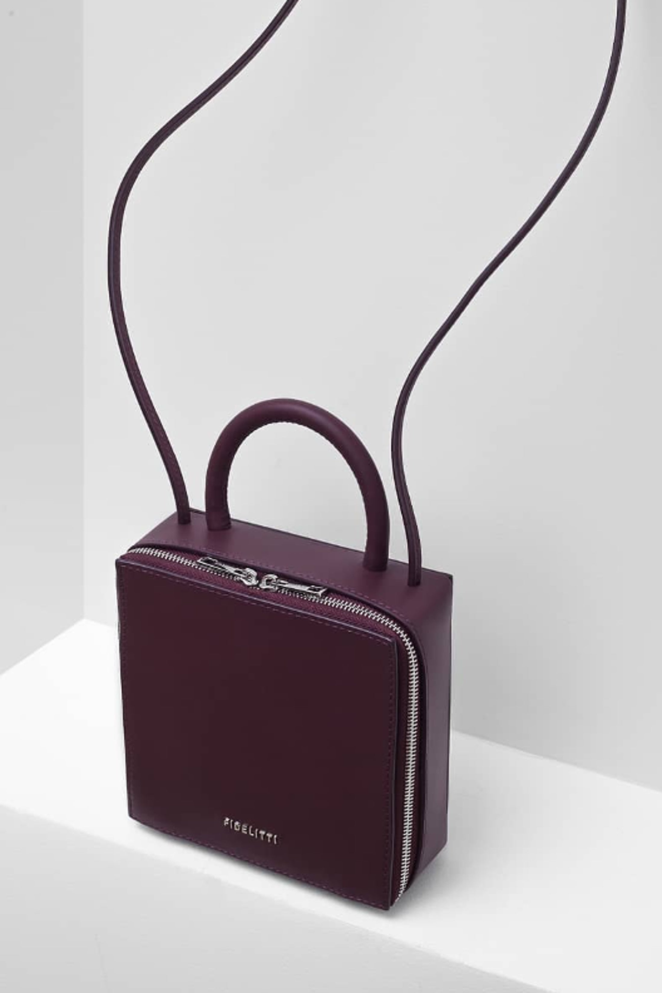 Women Leather Crossbody Bag Cocco Mini Burgundy – Ankobags