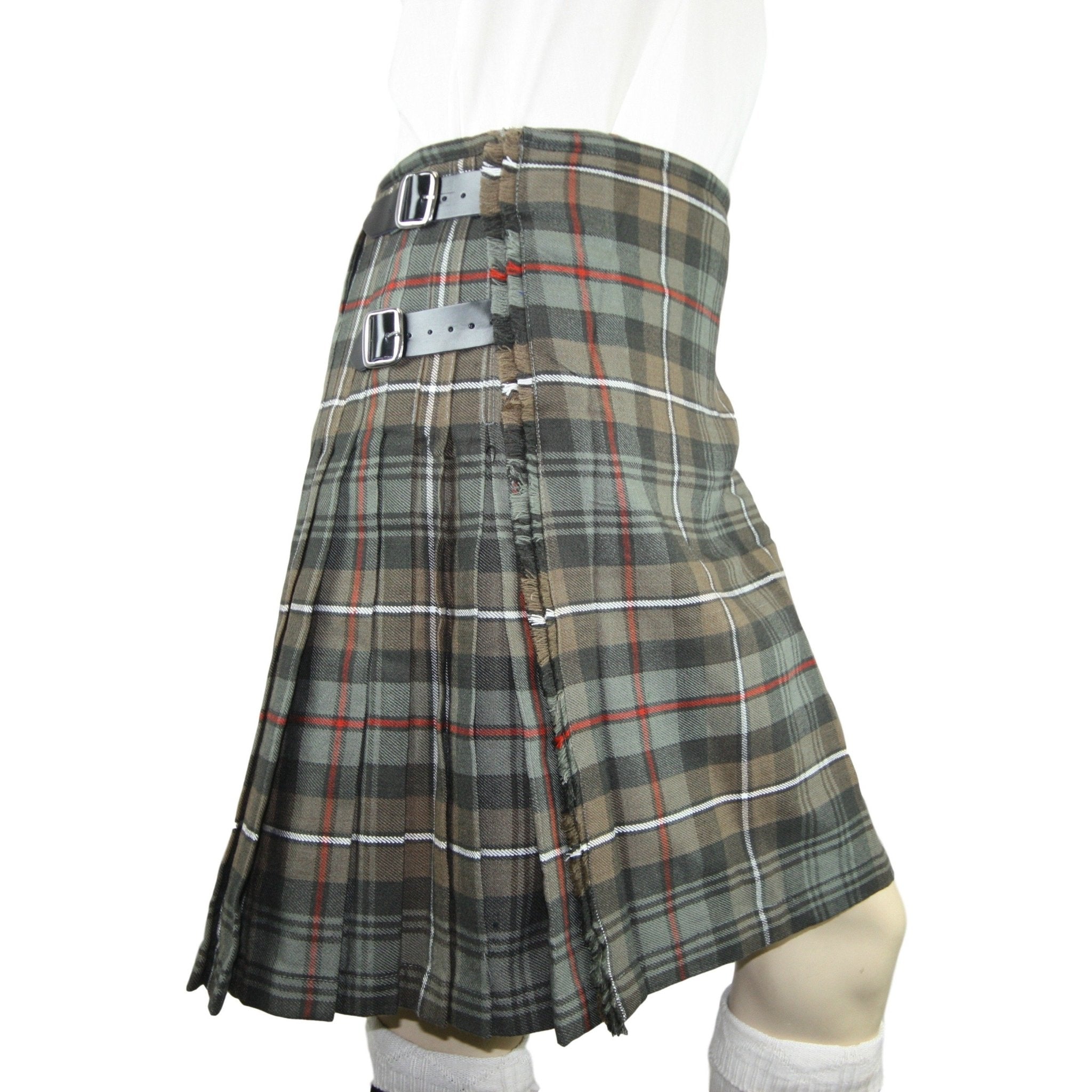 weathered mackenzie tartan kilt