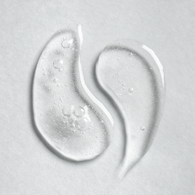 serum swatch in yin and yang shape