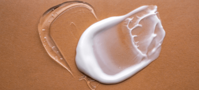 serum and cream texture