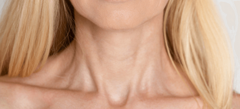 lift sagging neck skin