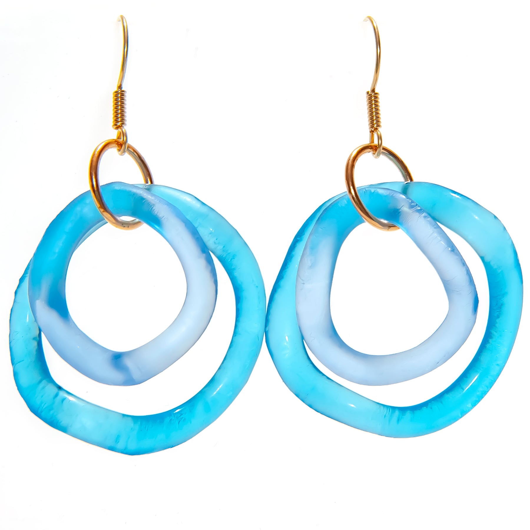 Wave Hoops Earrings S00 - Accessories