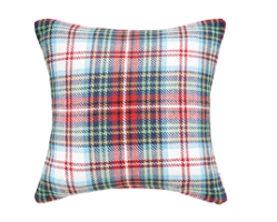 Morris Holiday Plaid Pillow