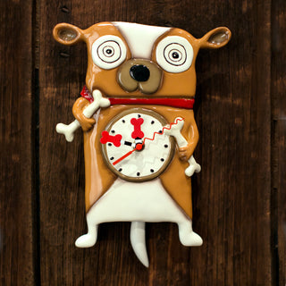 Spike Dog Clock