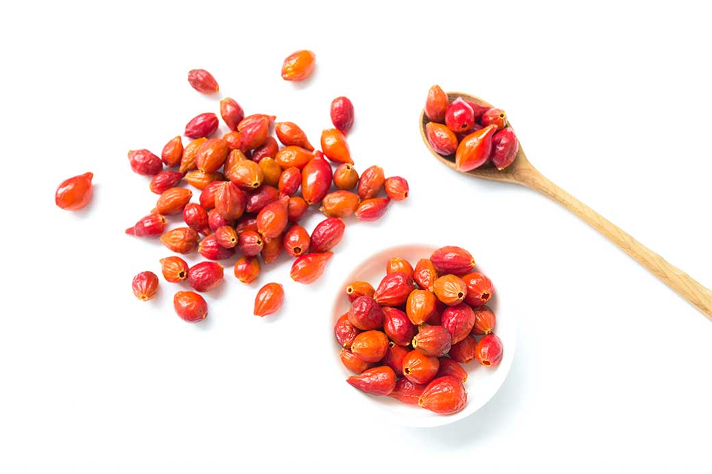 SeabuckWonders | Ingredient Guide- Retinoids: Because it’s so easy to find, most people don’t realize the amazing benefits of humble rosehip oil! Just like sea buckthorn seed oil, rosehip oil has a “drier” texture or feeling on the skin. It absorbs quickly and feels luxurious! Like sea buckthorn seed oil, the rosehip contains a concentrated bundle of nutrition.