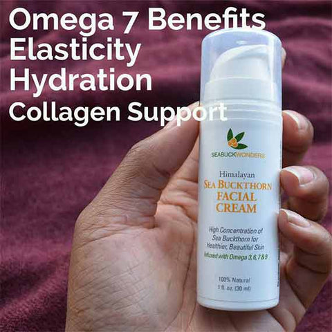 Omega 7 Benefits Every Day with Sea Buckthorn Facial Cream by SeabuckWonders
