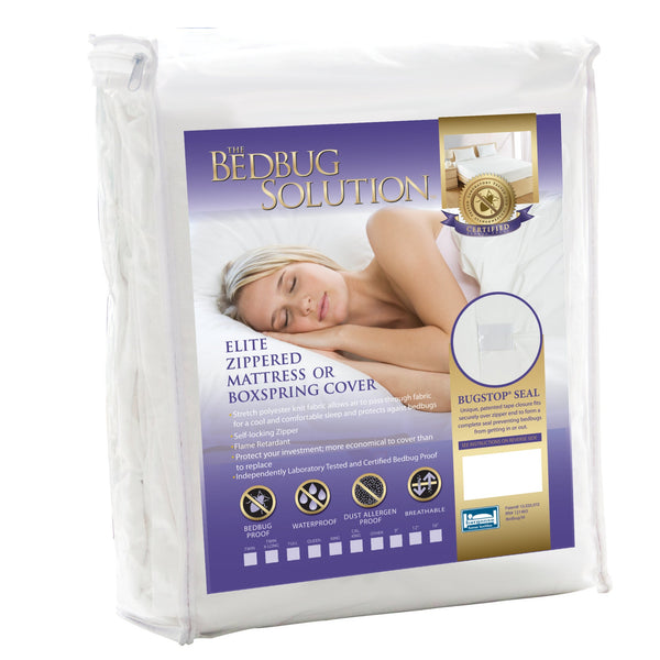 the bedbug solution zippered mattress cover