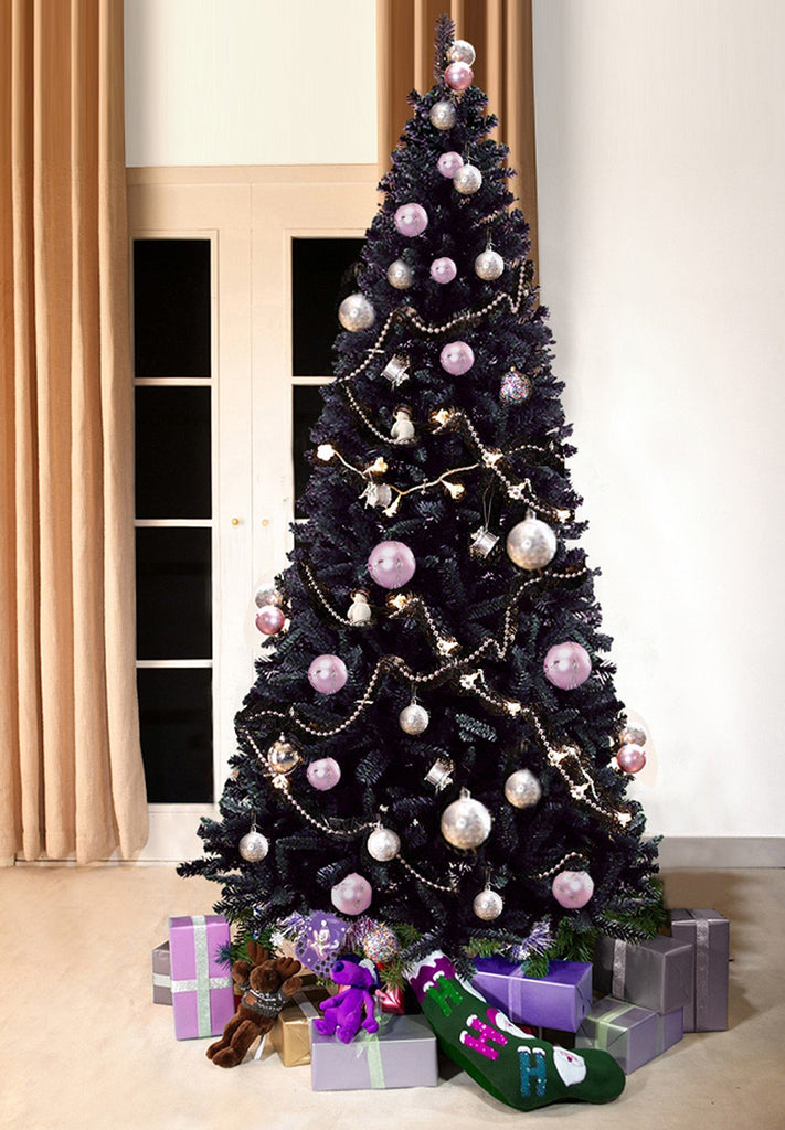 black christmas tree