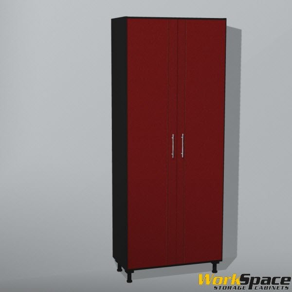 32 W X 80 H X 16 D 2 Door Tall Garage Cabinet Garagecabinets Com