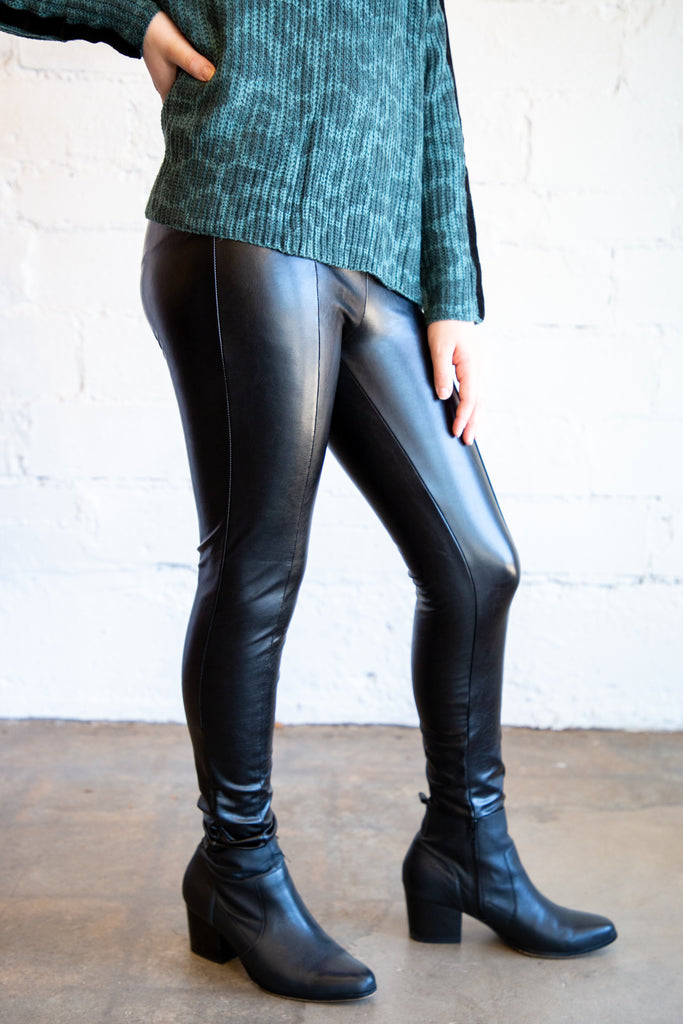 Vegan Leather Jeans – shopzofi