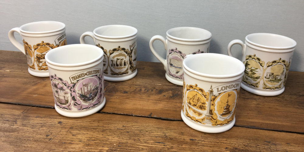 Régions et comtés de Denby Mugs